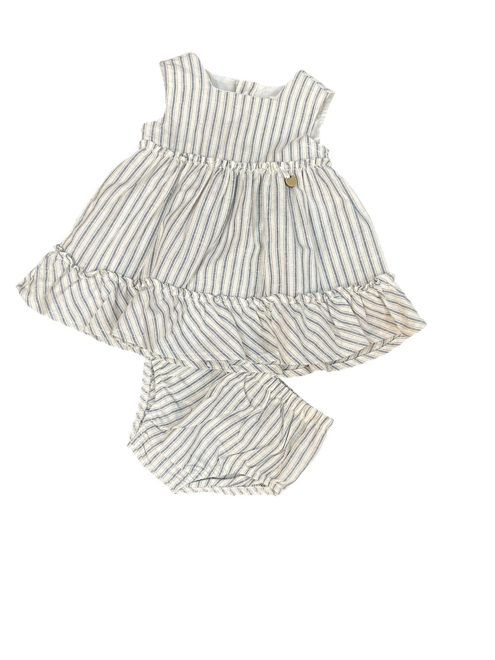 Ruffle Detail Dress w/Bloomers